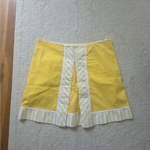 LILLY PULITZER Yellow/White Skort Women’s - Size 8